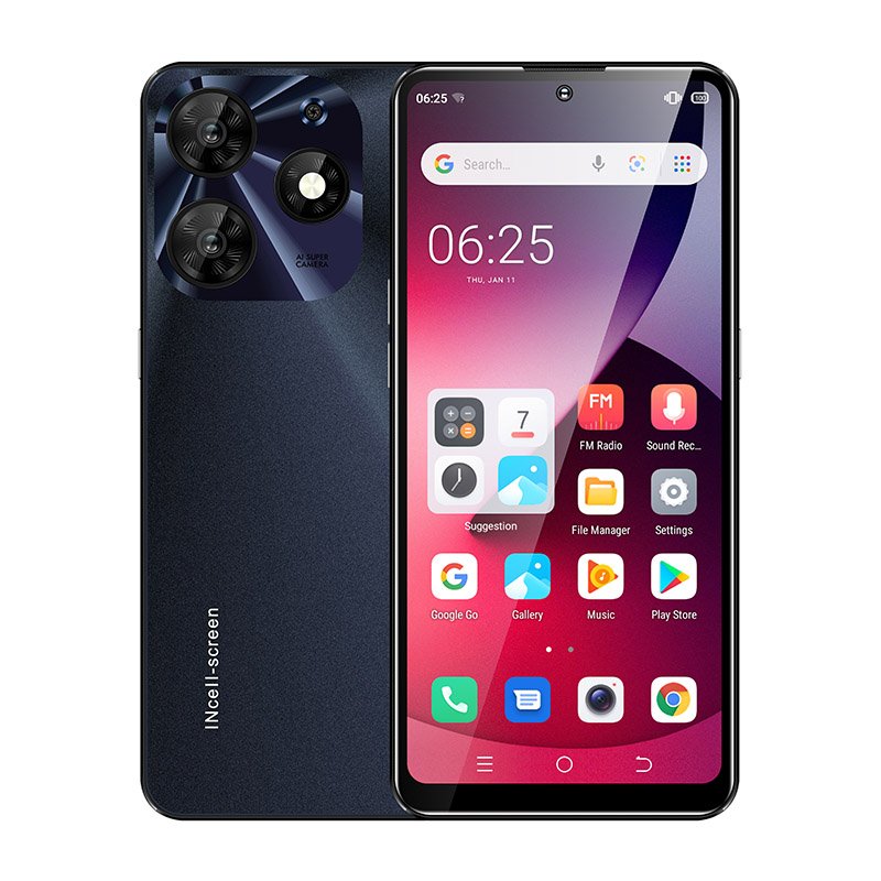 Wholesale OEM New 6.5 Inch UNIWA Spark Android Smartphone 3G & 4G Original Unlocked China Cheap Mobile Cell Phone